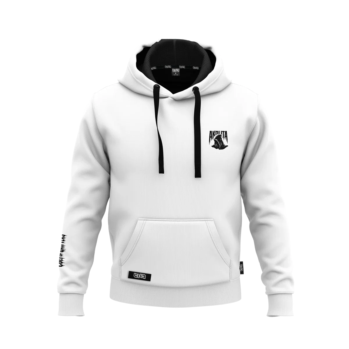 Bluza Kangurka Arkadikuss Akolita Biały