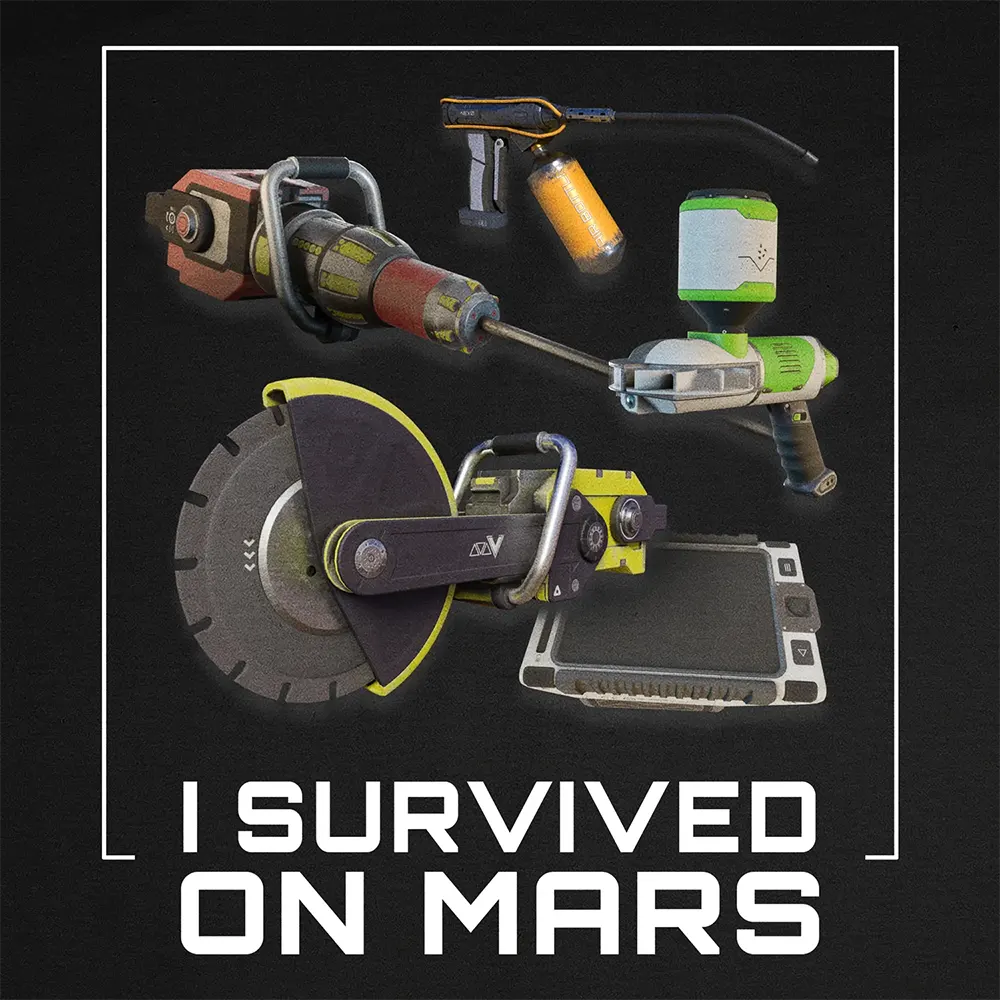 Bluza Kangurka I Survived on Mars - Image 5