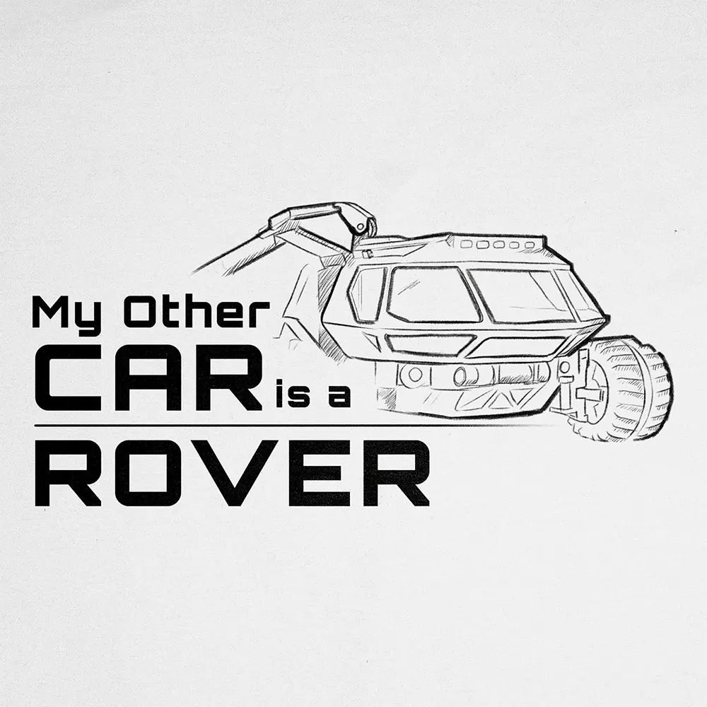 Bluza Kangurka My Other Car is a Rover - Image 2