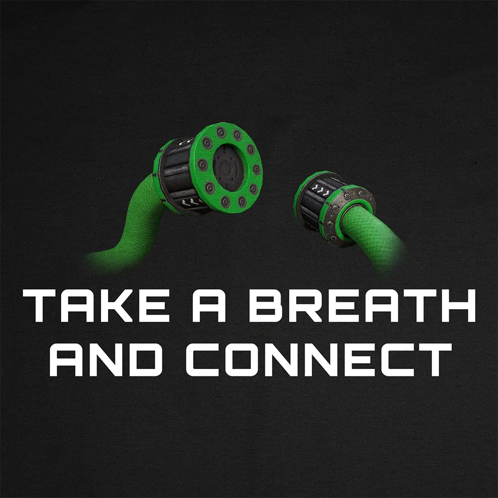 Bluza Kangurka Take a Breath and Connect - Image 5