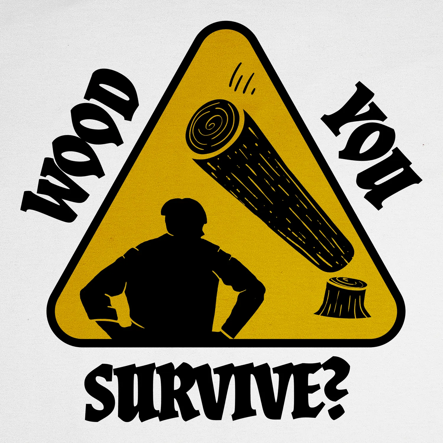 Bluza Kangurka Wood You Survive - Image 2