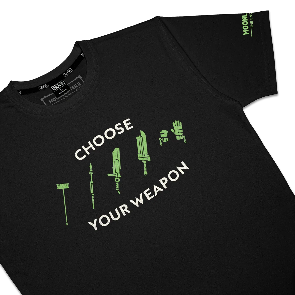Choose Your Weapon T-shirt - Image 4
