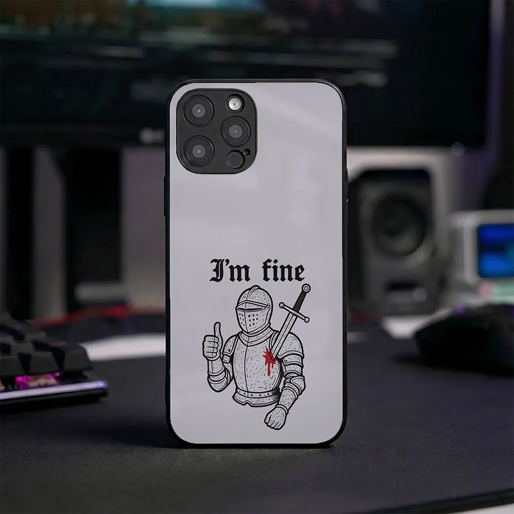 Etui szklane I'm Fine