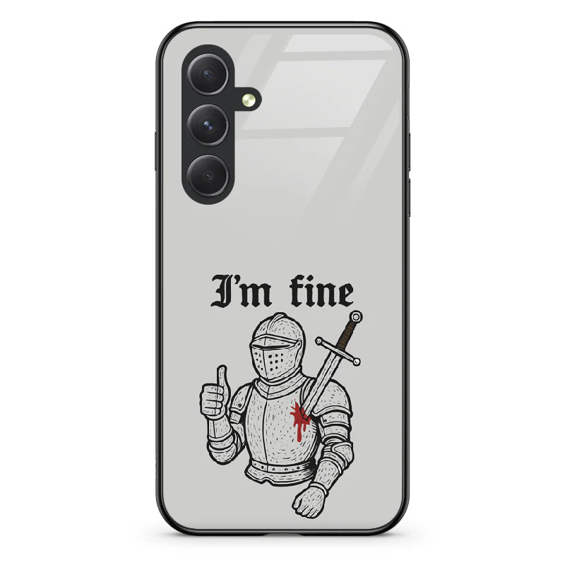 Etui szklane I'm Fine - Image 123
