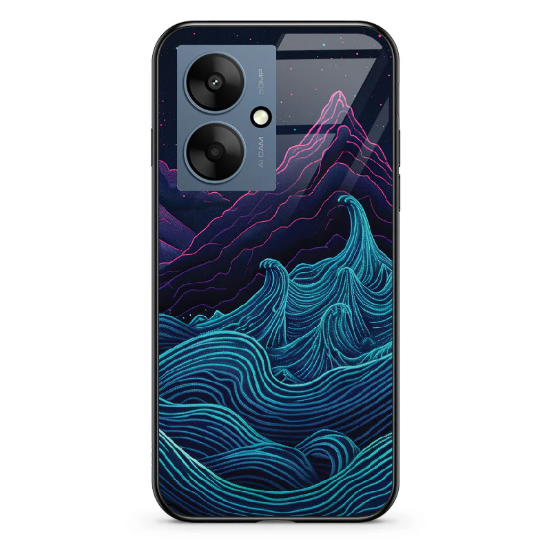 Etui szklane Retrowave Mountains - Image 104