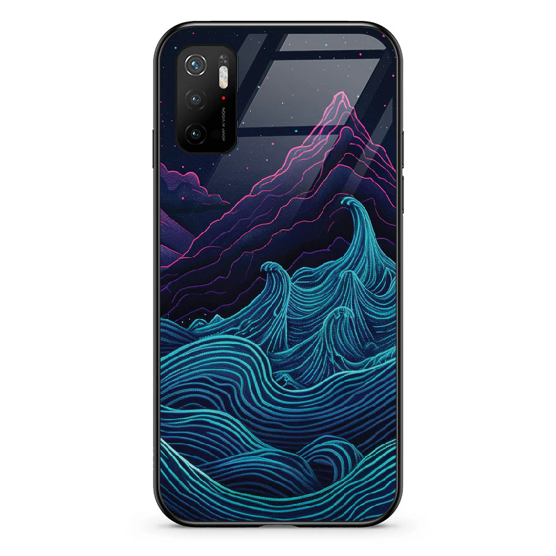 Etui szklane Retrowave Mountains - Image 112