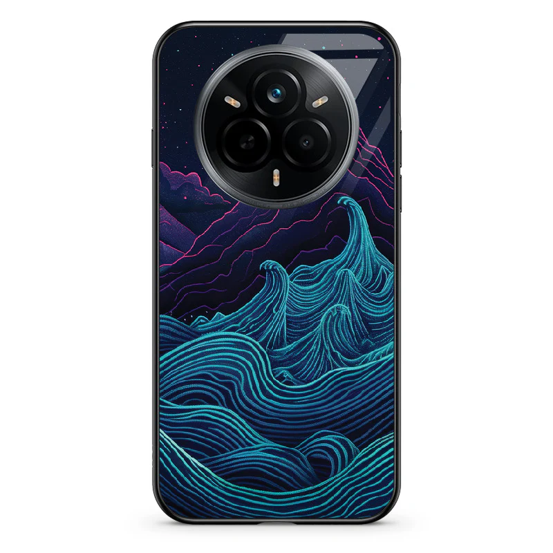 Etui szklane Retrowave Mountains - Image 126