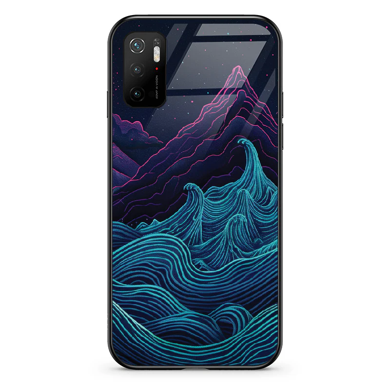 Etui szklane Retrowave Mountains - Image 17