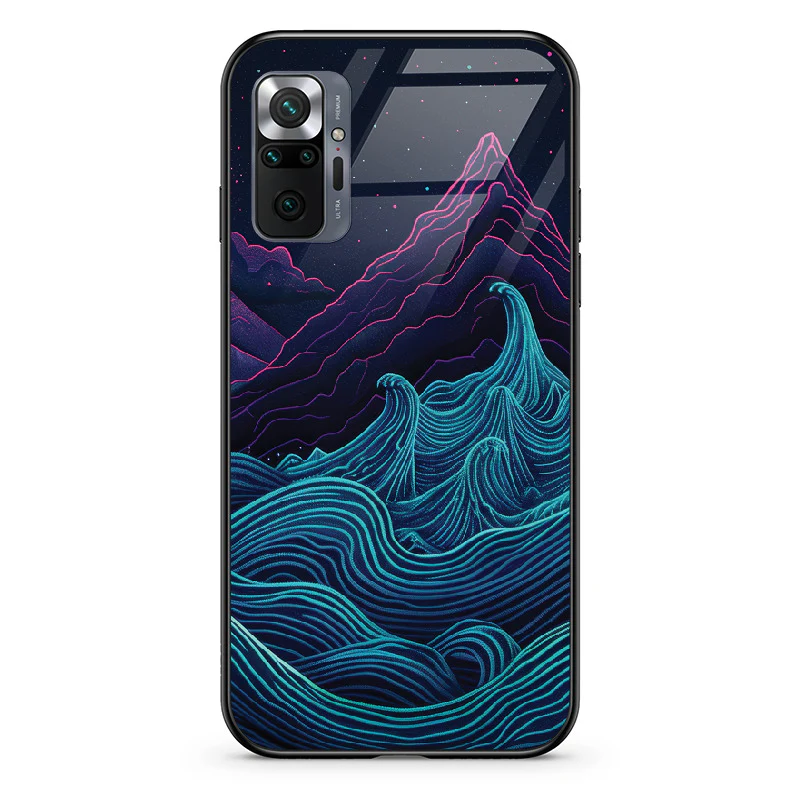 Etui szklane Retrowave Mountains - Image 18
