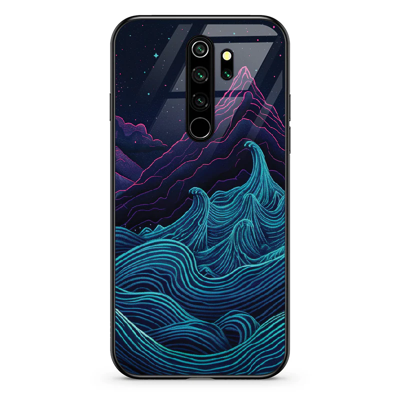 Etui szklane Retrowave Mountains - Image 19