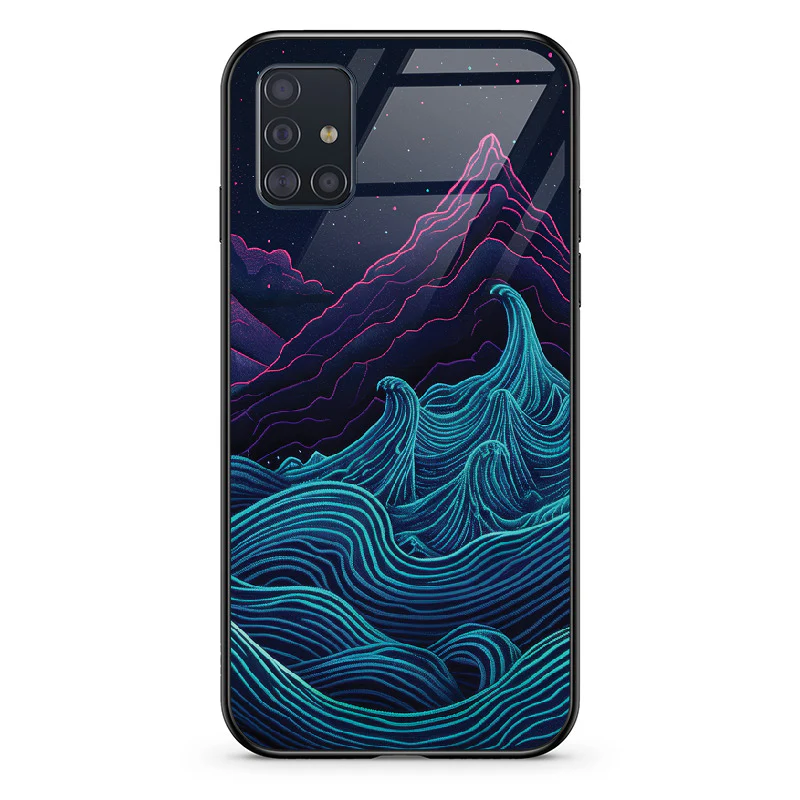 Etui szklane Retrowave Mountains - Image 54