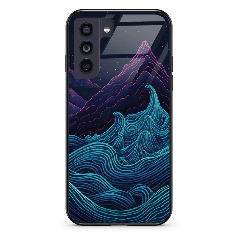 Etui szklane Retrowave Mountains - Image 63