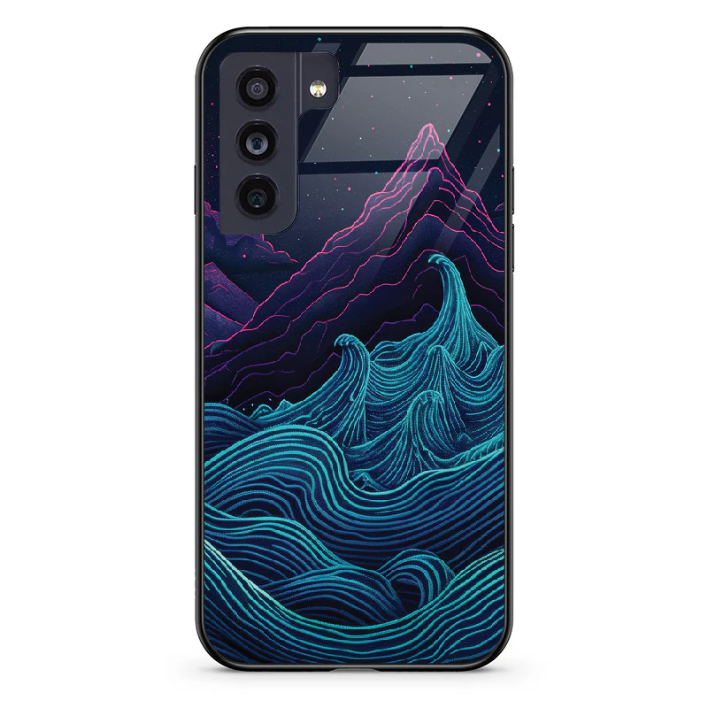 Etui szklane Retrowave Mountains - Image 64