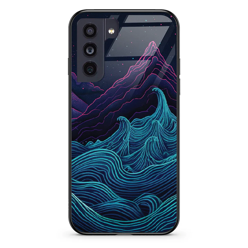 Etui szklane Retrowave Mountains - Image 68