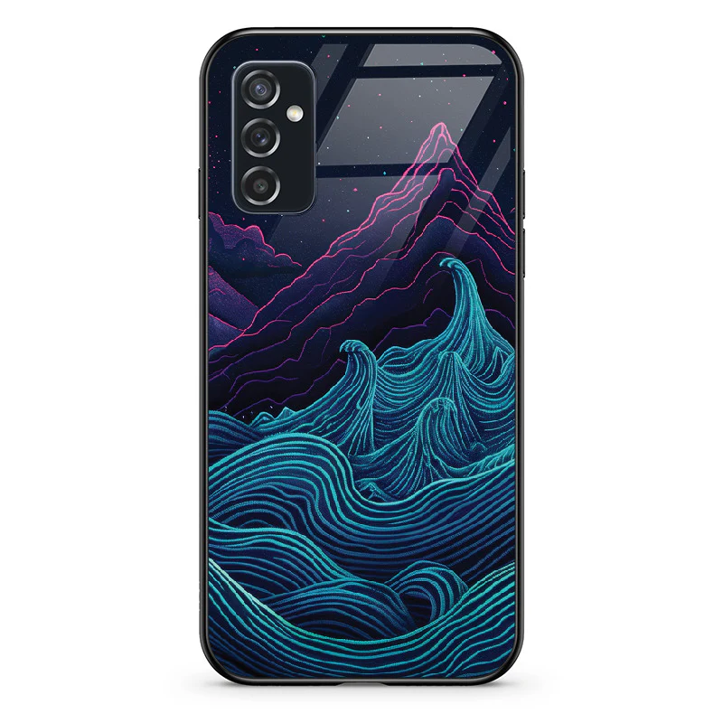 Etui szklane Retrowave Mountains - Image 71