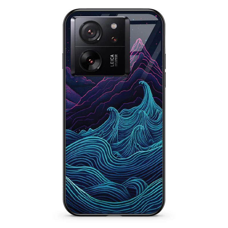 Etui szklane Retrowave Mountains - Image 84