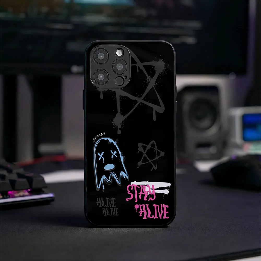Etui szklane Stay Alive