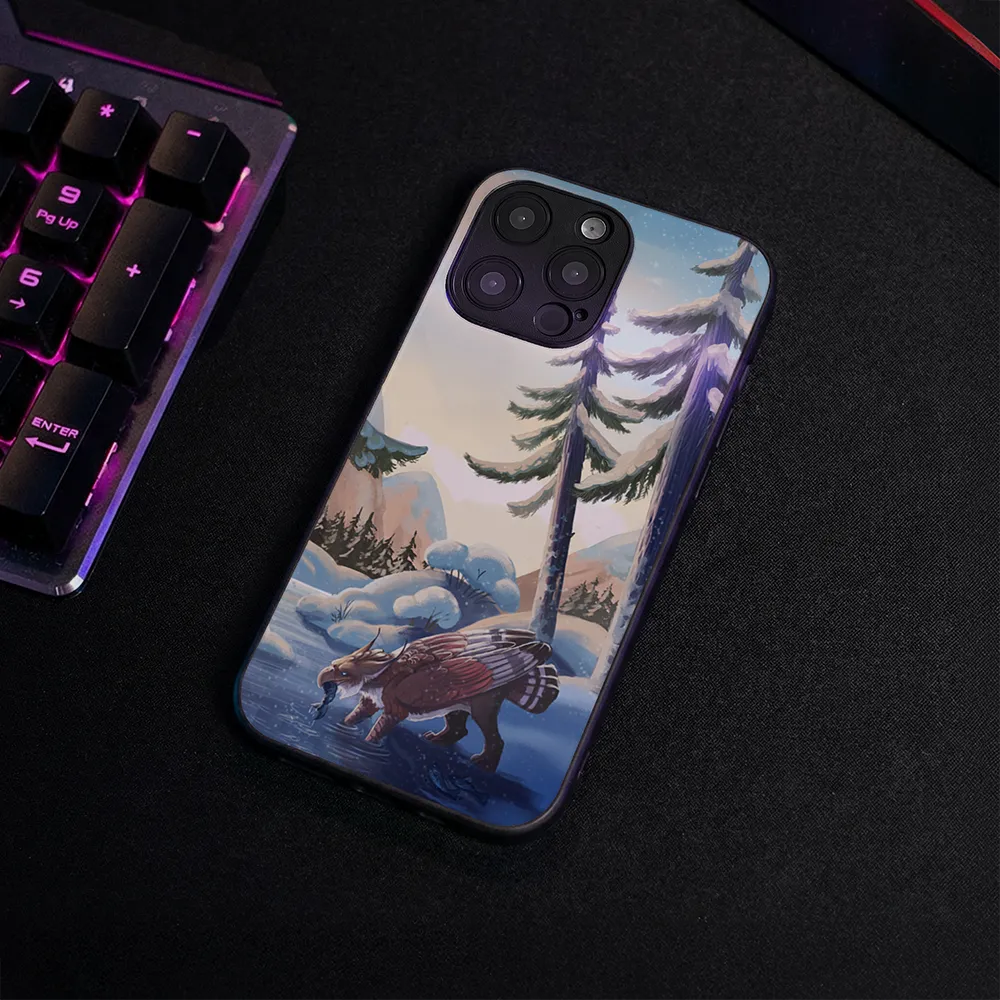 Etui szklane Winter Fishing - Image 4