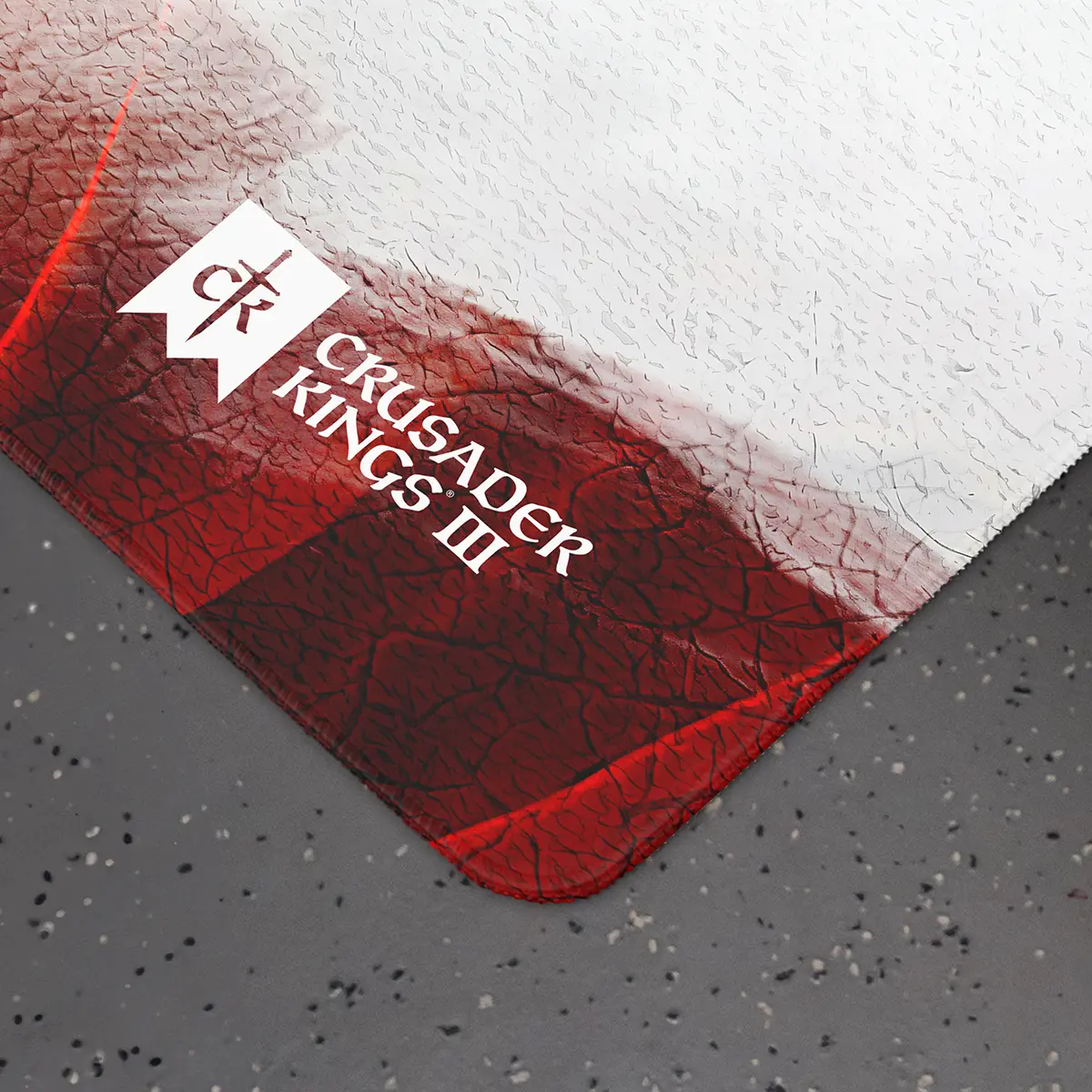 Mata Podłogowa Red & White Banner - Image 3