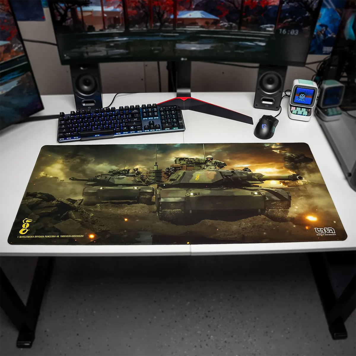 Podkładka pod Mysz 1. Warszawska Brygada Pancerna Im. Tadeusza Kościuszki 4 - Image 10