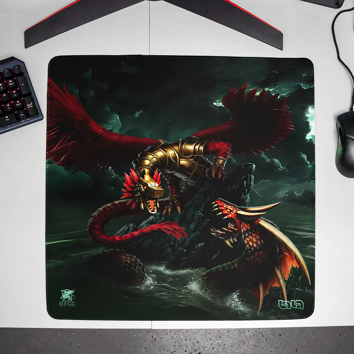 Podkładka pod Mysz Coatl vs Haspid - Image 17