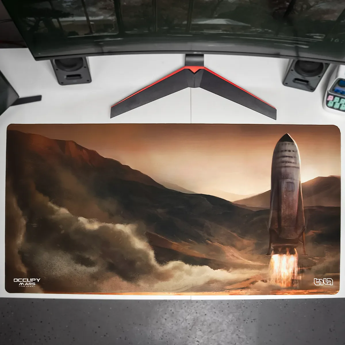 Podkładka pod Mysz Colonization Ship Landing