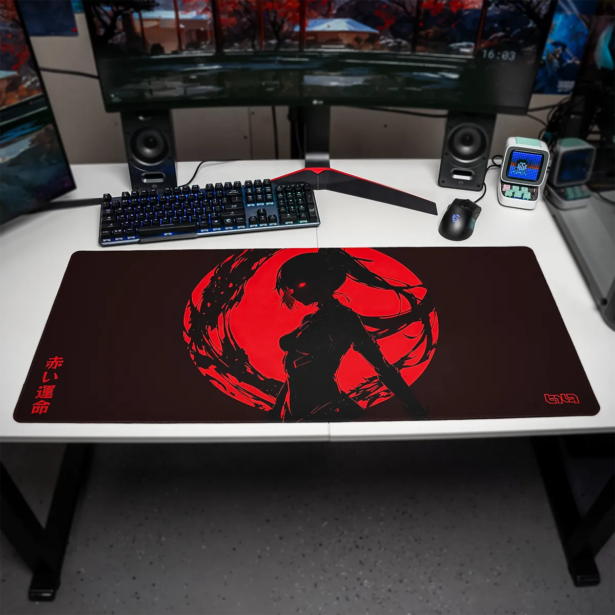 Podkładka pod Mysz Crimson Ninja - Image 10