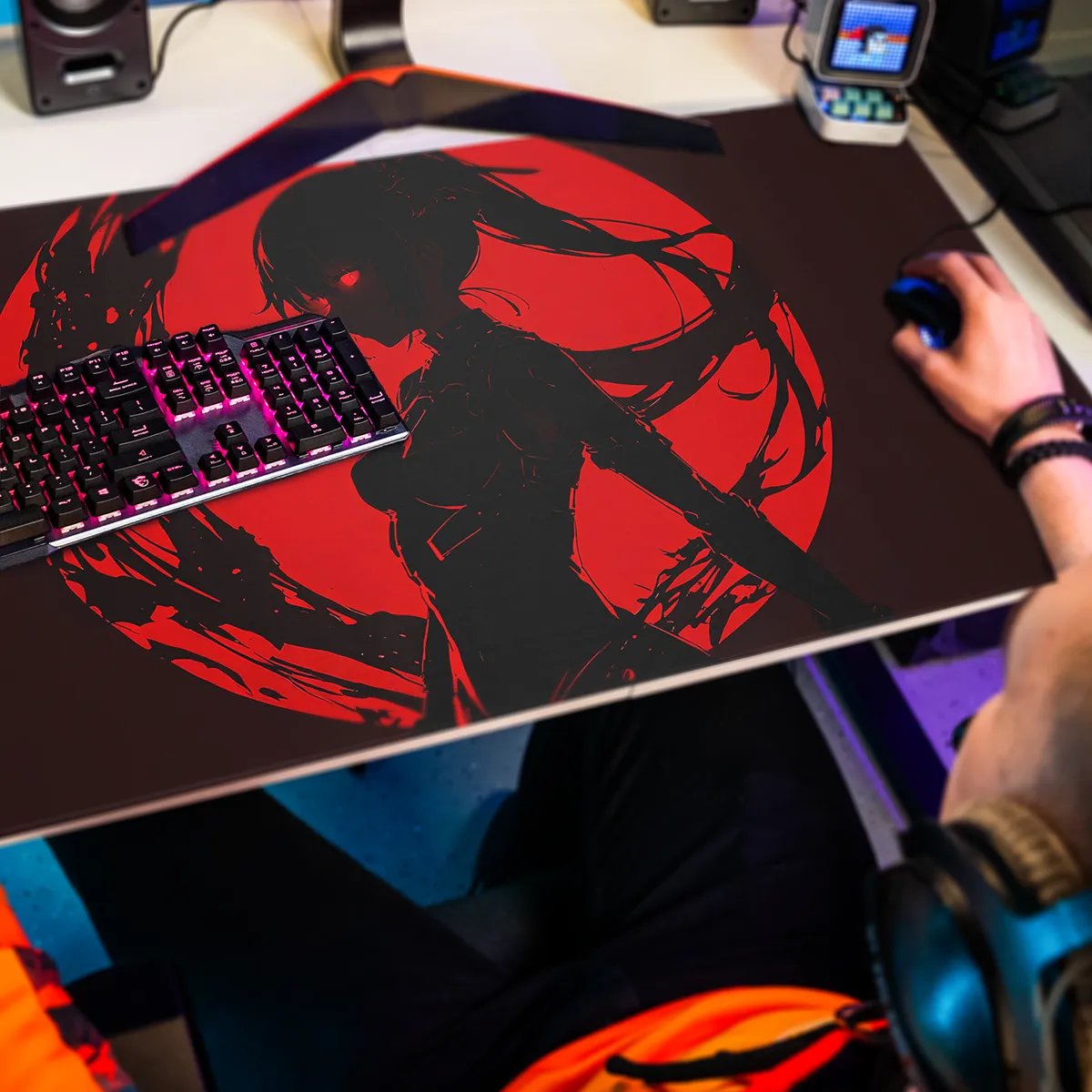 Podkładka pod Mysz Crimson Ninja - Image 2