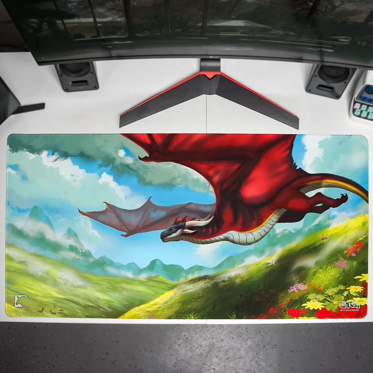 Podkładka pod Mysz Dragon's Meadow