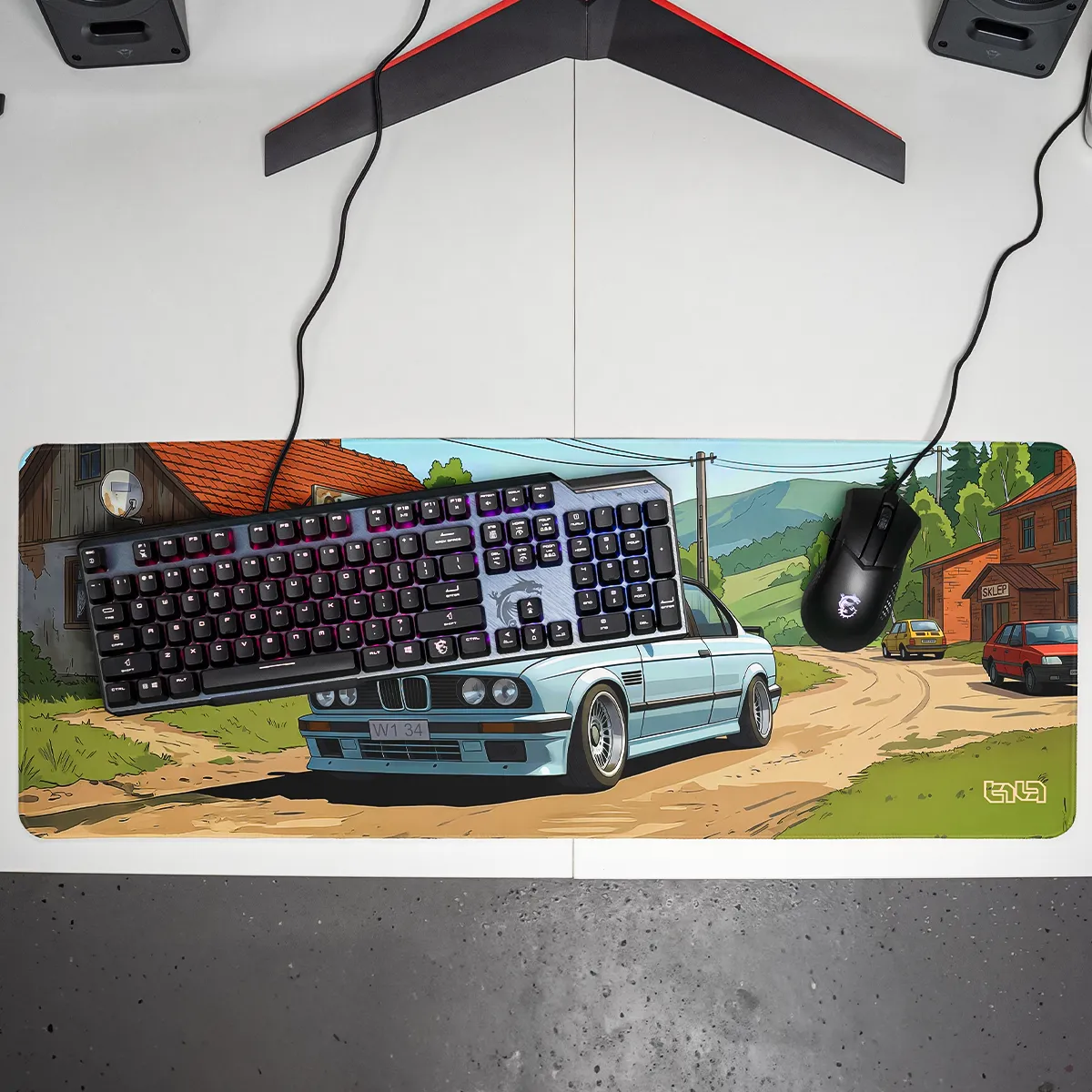 Podkładka pod Mysz Drifterzy na Wsi - Image 16
