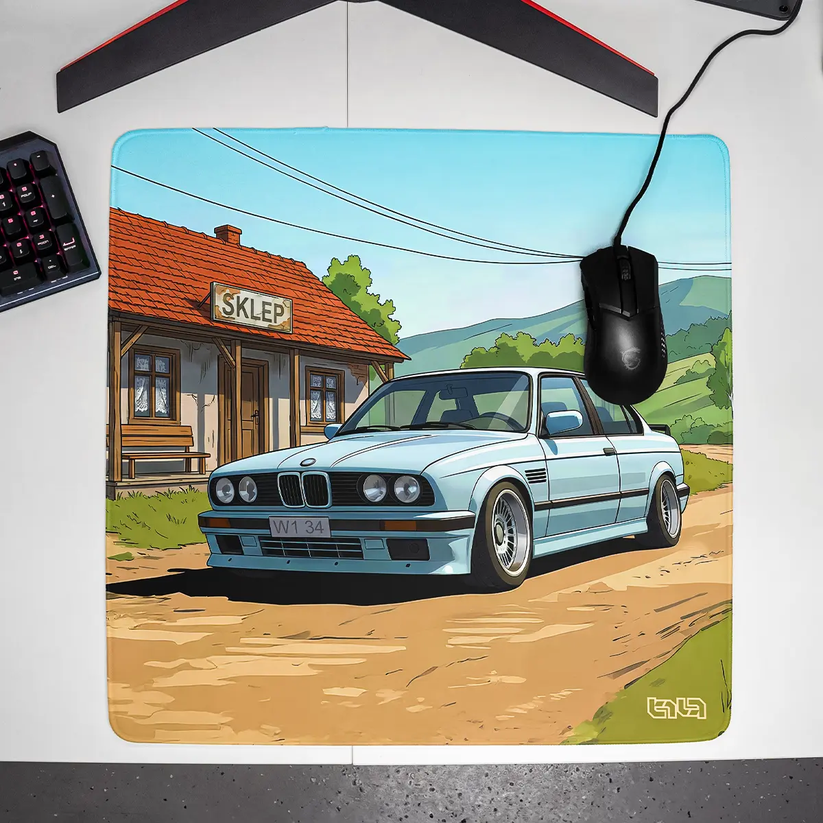 Podkładka pod Mysz Drifterzy na Wsi - Image 20