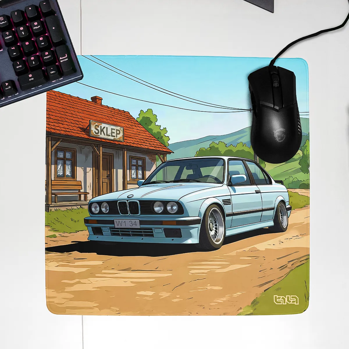Podkładka pod Mysz Drifterzy na Wsi - Image 24