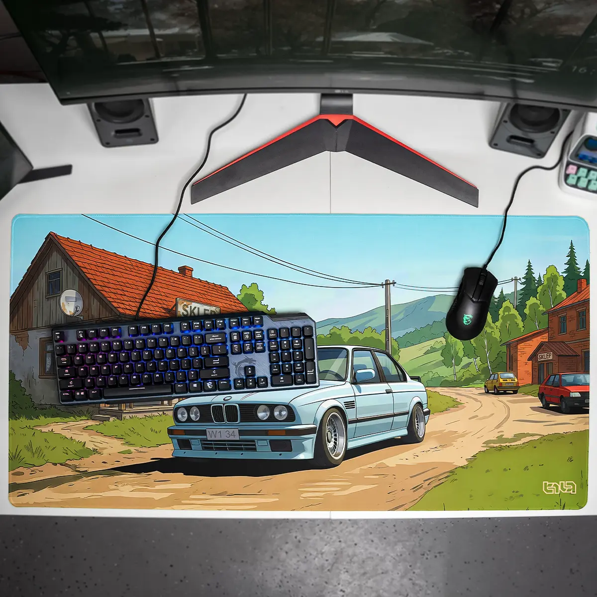 Podkładka pod Mysz Drifterzy na Wsi - Image 6