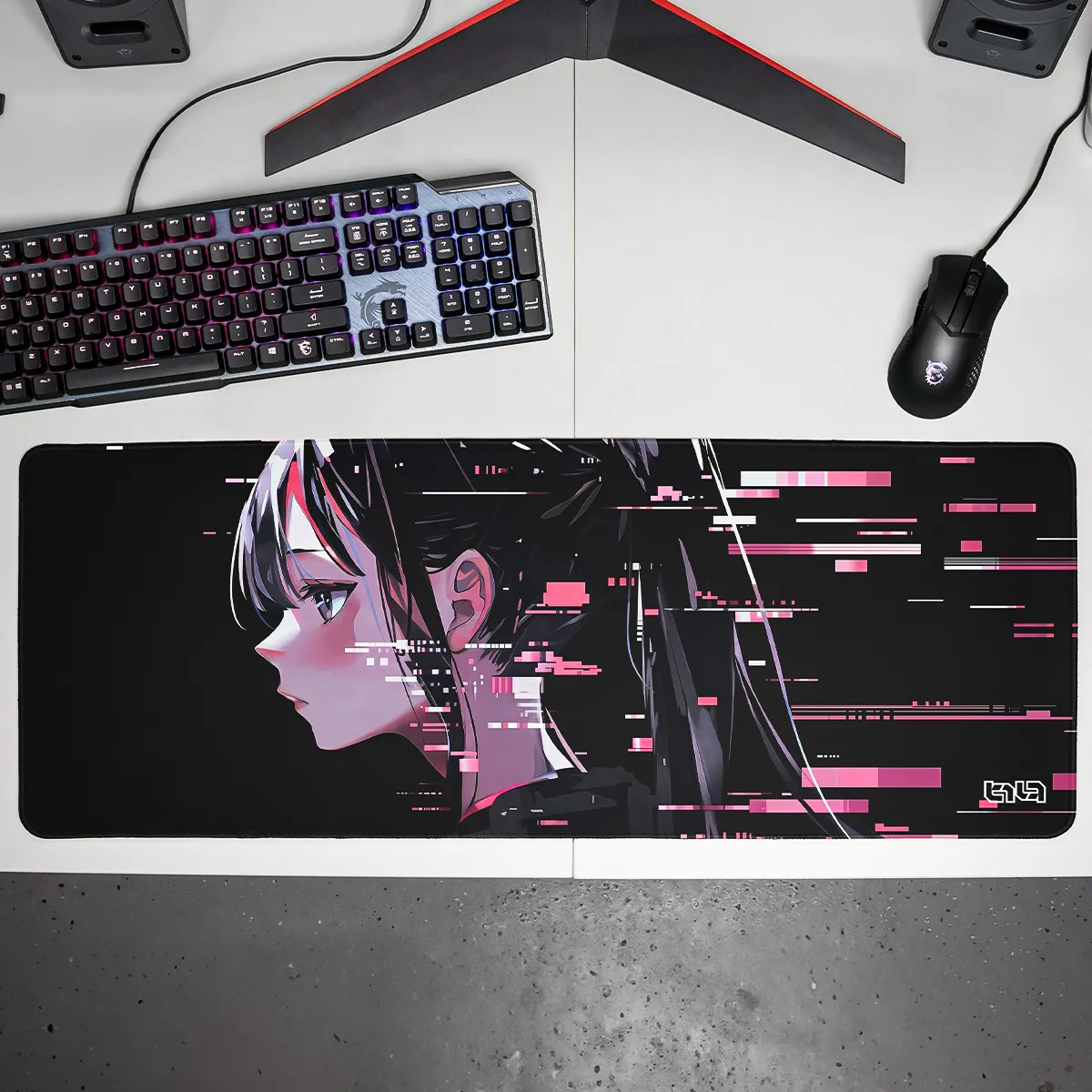 Podkładka pod Mysz Glitched Yuki - Image 12