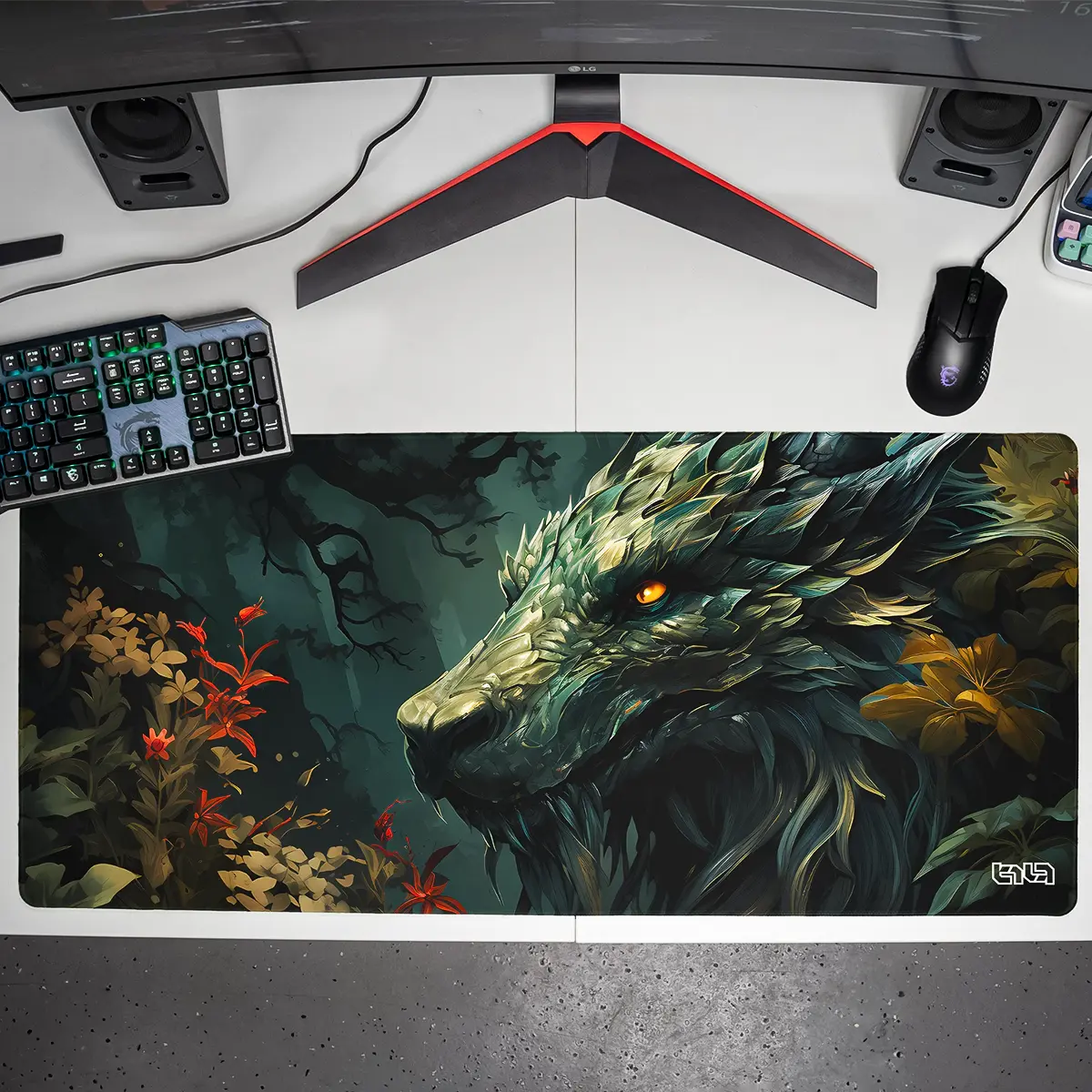 Podkładka pod Mysz Leśny Smok - Image 7