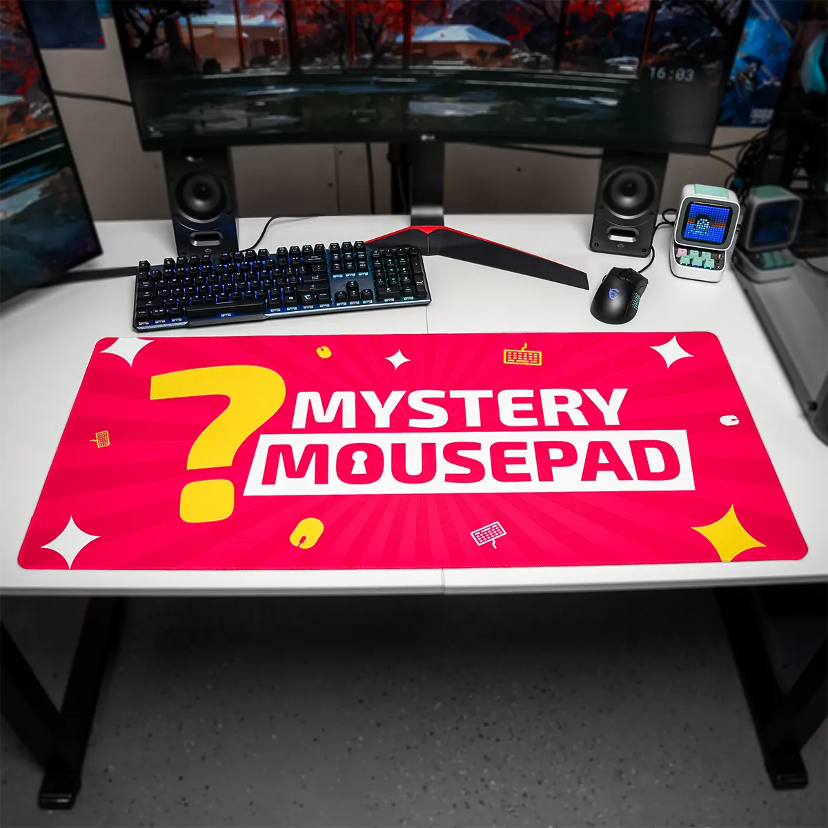 Podkładka pod Mysz Mystery Box - Wzór Niespodzianka - Image 9