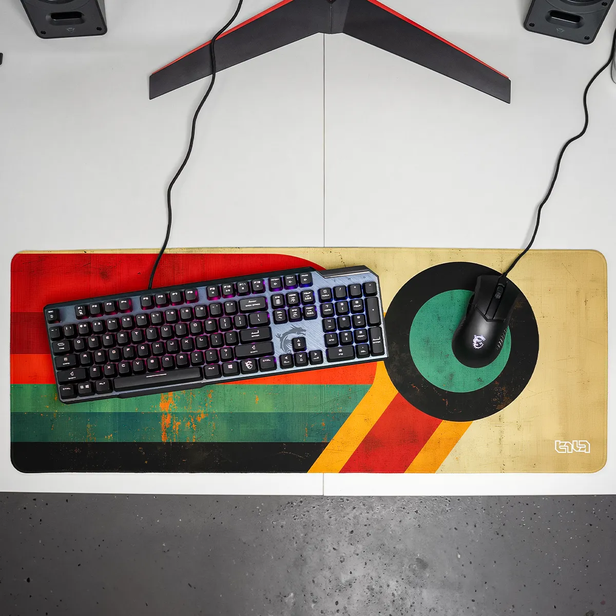 Podkładka pod Mysz Nostalgic Stripes - Image 16