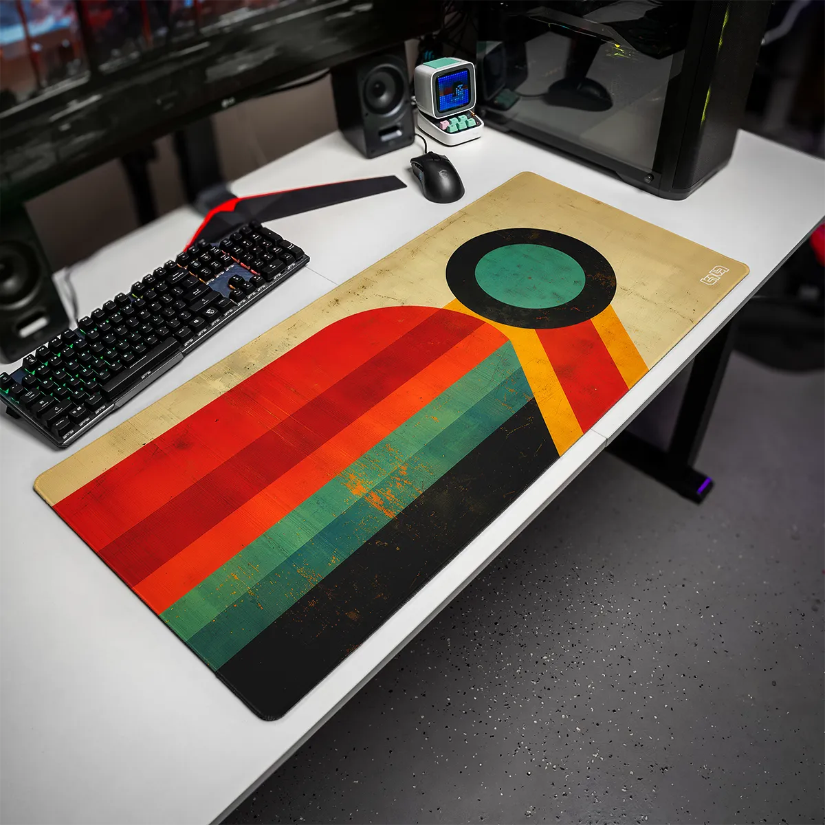 Podkładka pod Mysz Nostalgic Stripes - Image 9