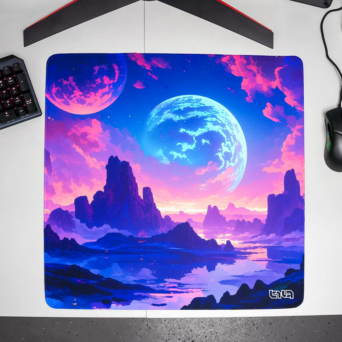 Podkładka pod Mysz Planeta Neonu - Image 17