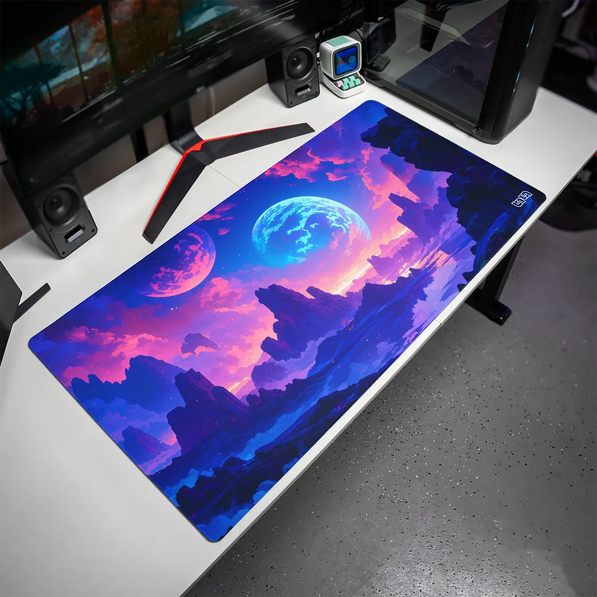 Podkładka pod Mysz Planeta Neonu - Image 4
