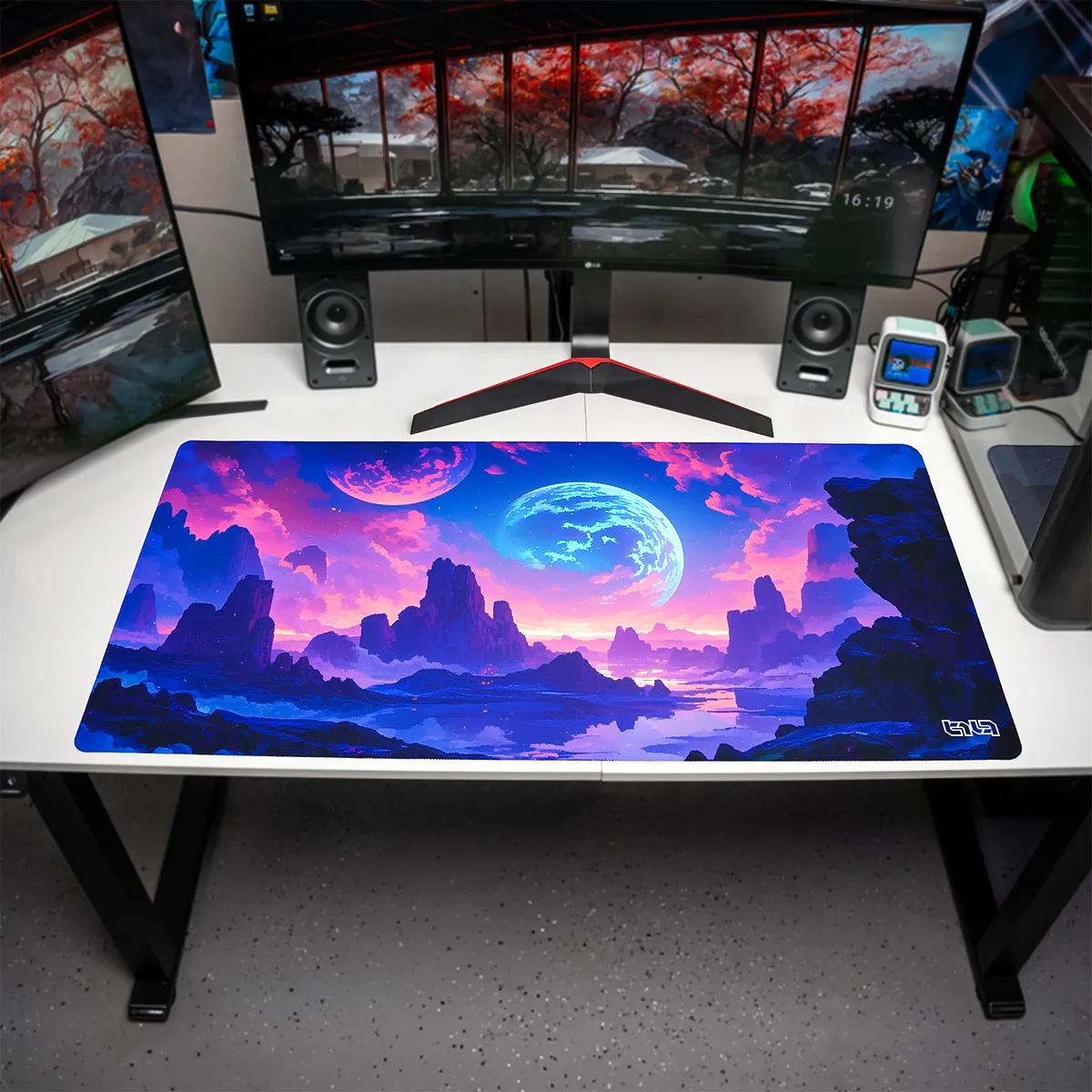 Podkładka pod Mysz Planeta Neonu - Image 5