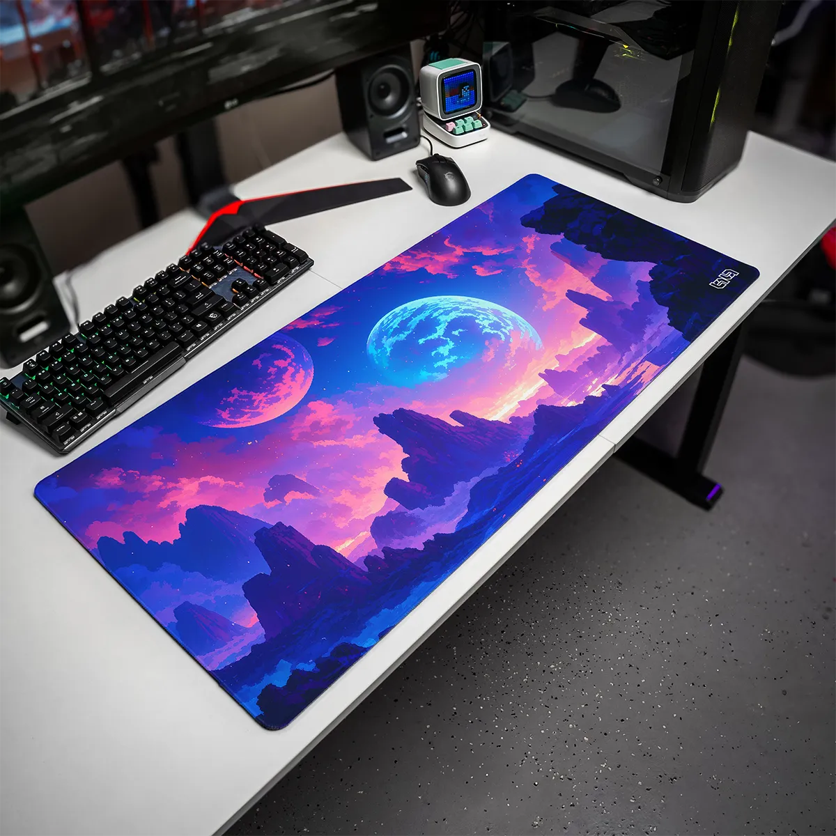 Podkładka pod Mysz Planeta Neonu - Image 9