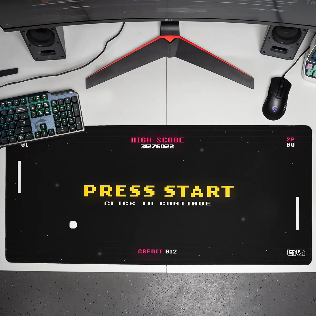 Podkładka pod Mysz Press Start - Image 7