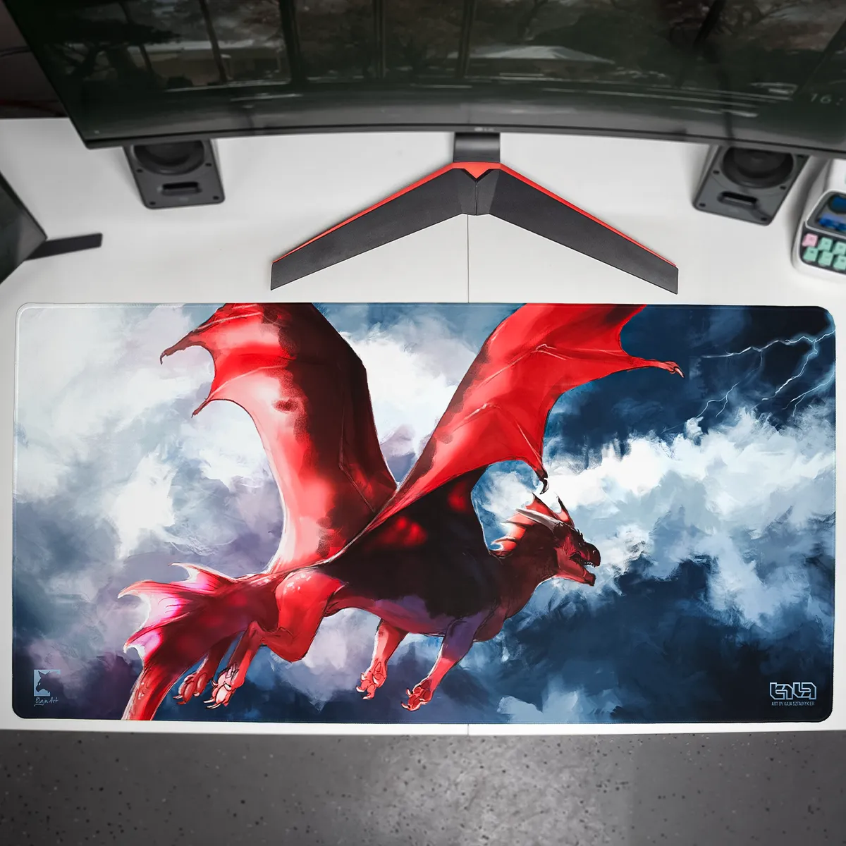 Podkładka pod Mysz Red Dragon