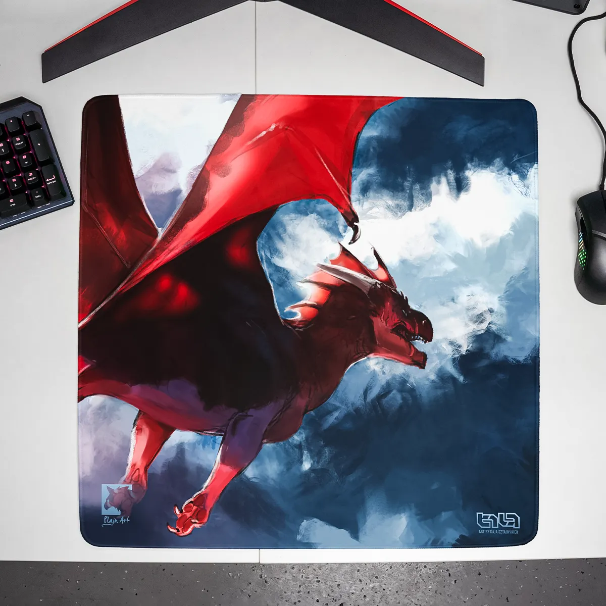 Podkładka pod Mysz Red Dragon - Image 17