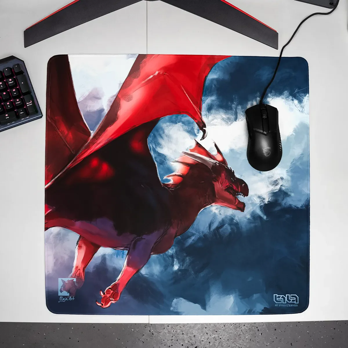 Podkładka pod Mysz Red Dragon - Image 20