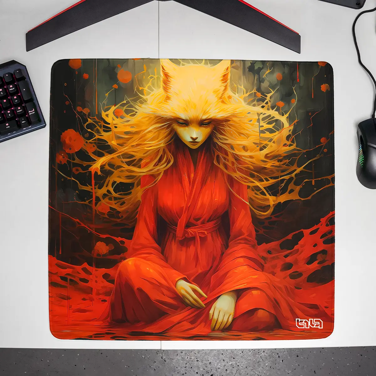 Podkładka pod Mysz Slavic Kitsune - Image 12