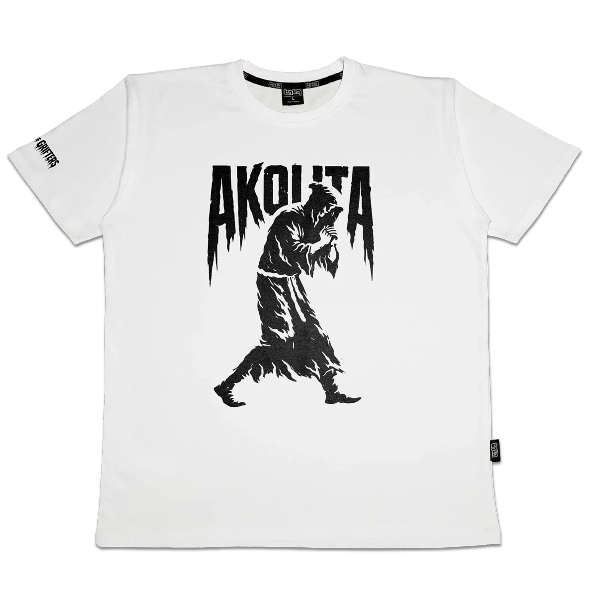 T-shirt Arkadikuss Akolita Biały