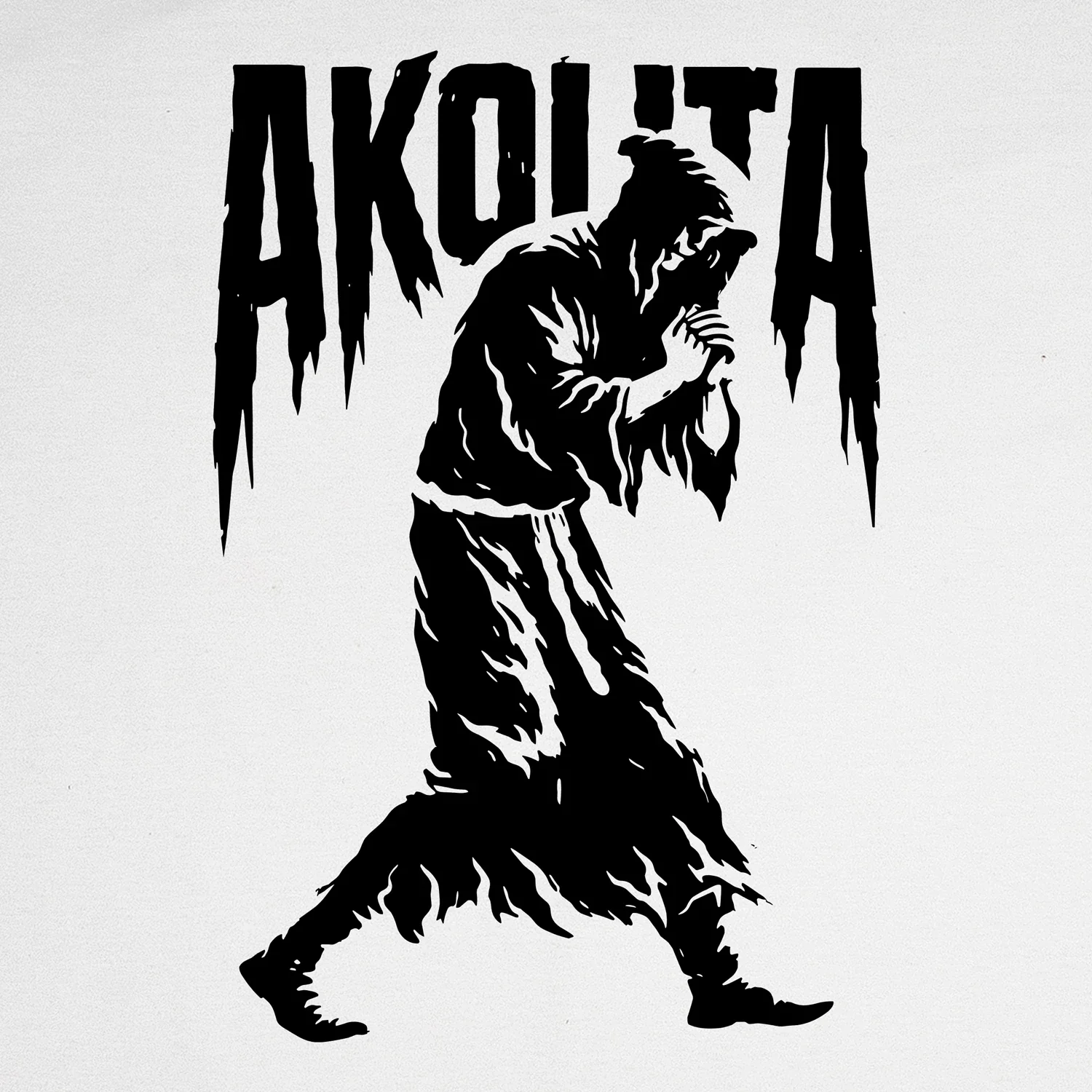 T-shirt Arkadikuss Akolita Biały - Image 2