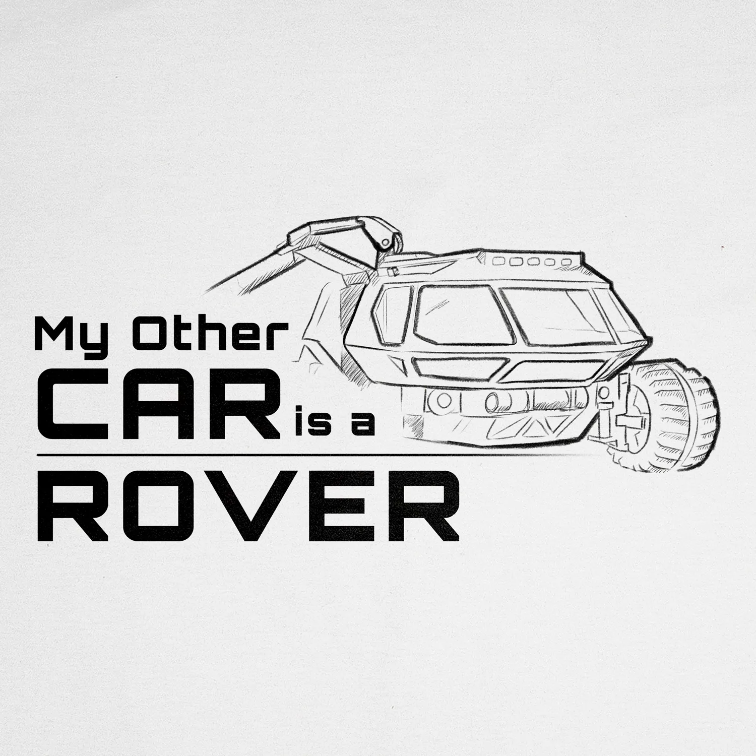 T-shirt My Other Car is a Rover - Image 16